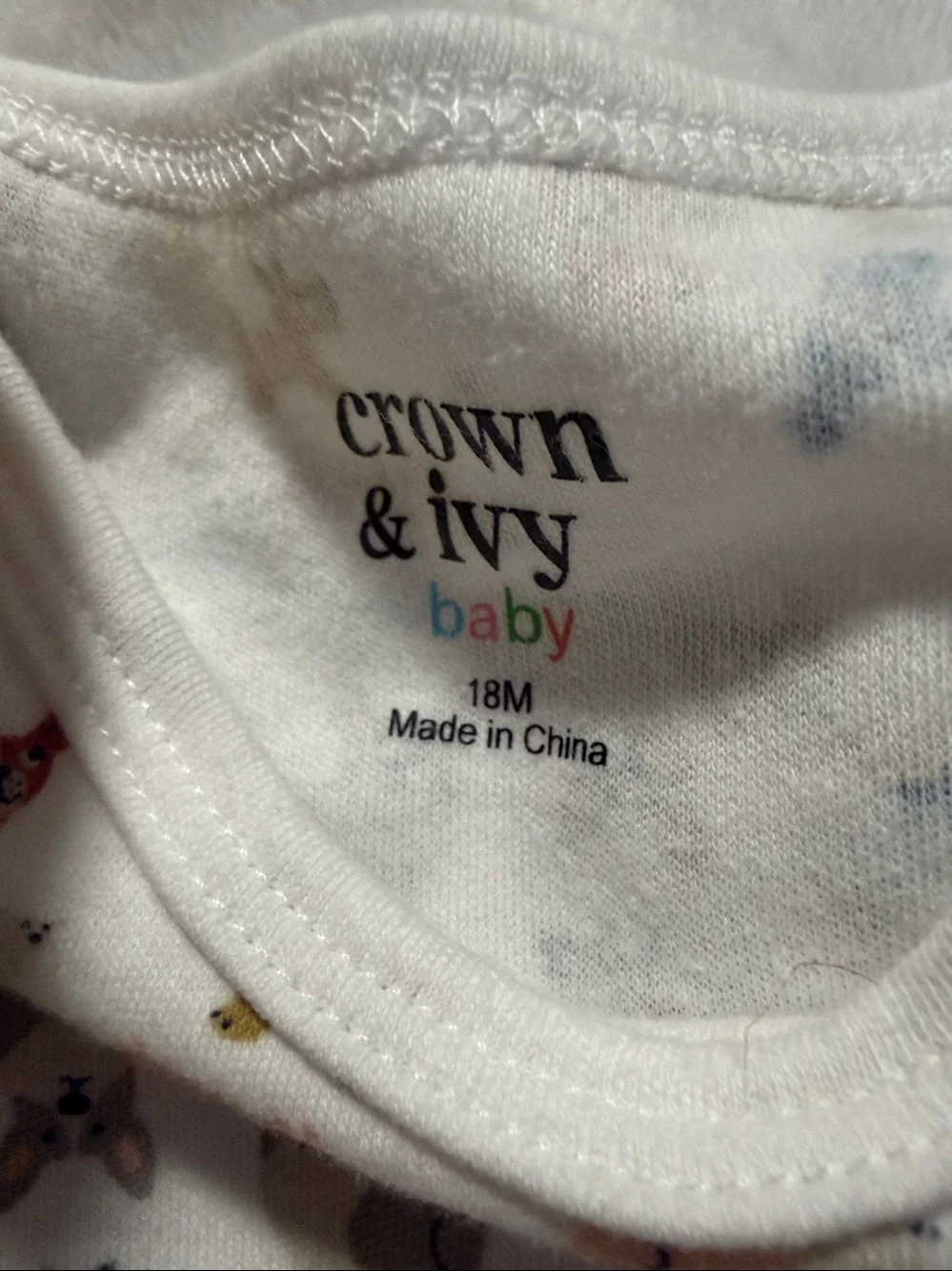 Carter's Yellow Floral Short-Sleeve Baby Bodysuit Set with Blue and Red Accents.